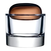 Банка для хранения Nude Glass Награда 18 см, стекло хрустальное, карамельная крышка