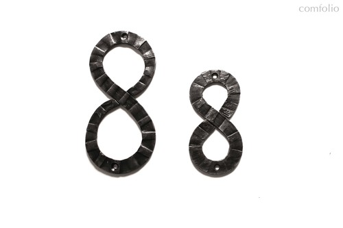 Кованая цифра 8 15 см - Covali