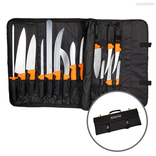 Набор ножей мясника в сумке 16 предметов 52*20*9 см P.L. Proff Cuisine - P.L. Proff Cuisine