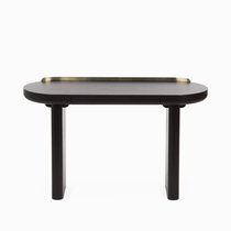 Письменный стол Salmon 128х50, цвет черный - Cosmo