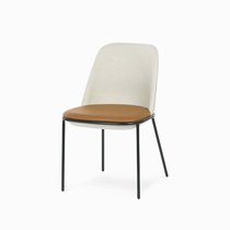 Обеденный стул Embrace, цвет оранжевый/светло-серый/черный - Cosmo