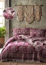 Плед ELEPHANT BED SPREAD цвет красный (RED) - Valtery