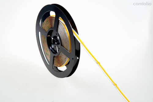 Светодиодная лента COB, 9.6W/m, 3000K, 855 Lm/m, DC24V, CRI>95, IP20, уп. 5м, серия DN8SSL - Donel