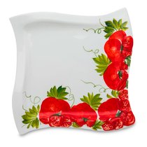 Блюдо квадратное Edelweiss Томаты 20х20 см, керамика - Edelweiss