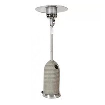 Инфракрасный газовый обогреватель Stalleh Kotte Rattan Grey - Hugett