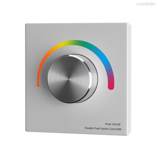 Роторная панель управления RF трехканальная 12-48В Цветная (RGB) 576Вт - Maytoni