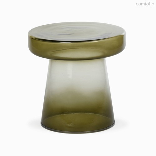 Кофейный столик Meliora Fade диаметр 37, цвет зеленый - Cosmo