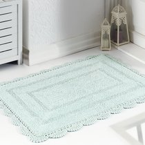 Коврик для ванной Evora, кружевной, цвет зеленый, 60x100 - Bilge Tekstil