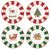 Набор десертных тарелок Christmas Tale, ?19 см, 4 шт. - Easy life