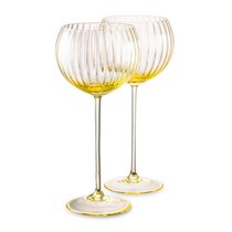 Набор бокалов для красного вина Anna Von Lipa Лион 580 мл, 2 шт, стекло хрустальное, желтый, цвет желтый - Anna Von Lipa