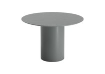 Стол обеденный Type D 110 см основание D 43 см (серый) - Ellipse