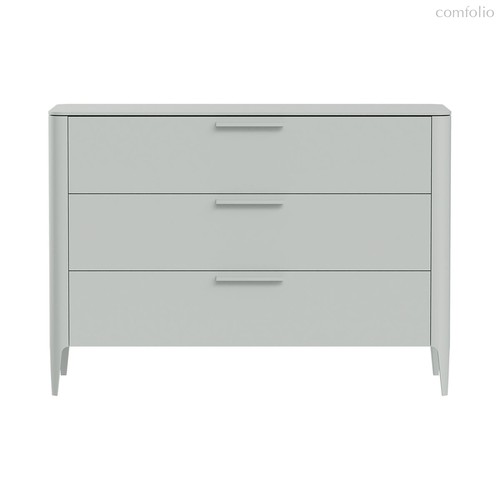 Комод Type 3 ящика ширина 120 см (светло-серый) - Ellipse