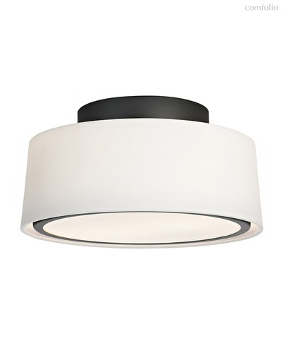 Большой чёрный потолочный светильник Флемиш, цвет черный - Louvre Home