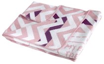 Плед KARNA хлопок "FRINENDY" 90x120 см, цвет розовый - Bilge Tekstil