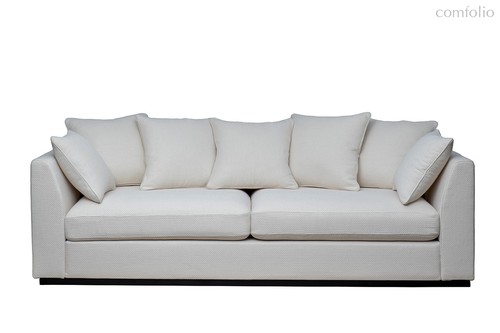Диван Роберто (Roberto) трехместный, рогожка кремовый BOTEGA-SVBEG 250x100x90см - Garda Decor