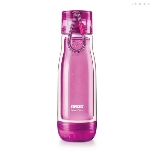 Бутылка Zoku 475 мл фиолетовая, цвет фиолетовый, 475 мл - Zoku