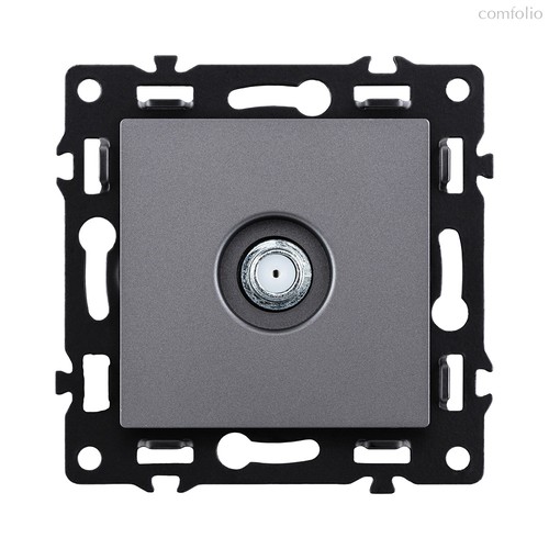 Розетка TV, серый Kollinger Asthetik AS-020GY - Kollinger