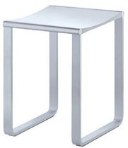14982010038 PLAN Табурет, подходит также для душевой зоны, нагрузка: 100 kg, хром/светло-серый (RAL 7035) - Keuco
