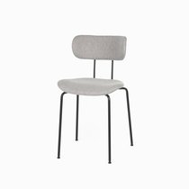 Обеденный стул Pedigree, цвет светло-серый/черный - Cosmo