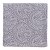 Скатерть из хлопка фиолетово-серого цвета с рисунком Спелая смородина, Scandinavian touch, 180х180см - Tkano