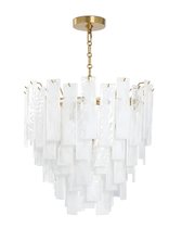 Золотая люстра Рейнар, цвет золотой - Louvre Home