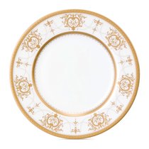 Тарелка пирожковая Narumi Золотая тиара 16,7 см, фарфор костяной - Narumi