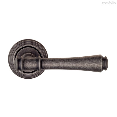 Дверная ручка на круглом основании Fratelli Cattini PICCO D8-IA античное серебро - Fratelli Cattini