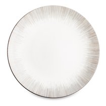 Тарелка пирожковая Narumi Сверкающая Платина 16 см, фарфор костяной, 16 см - Narumi