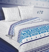 Комплект постельного белья Евро Поплин с наволочками 70х70х2шт - АльВиТек