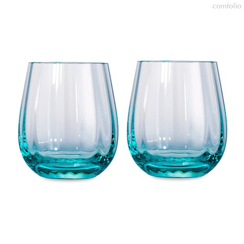 Набор стаканов для виски Moser Оптик 360 мл, 2 шт, берил, п/к - Moser