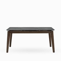 Обеденный стол Fortis 160/200, цвет какао/серый - Cosmo