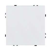 Выключатель 1-клавишный 10А/250В, белый матовый Kollinger Eclipse EC-001WH - Kollinger