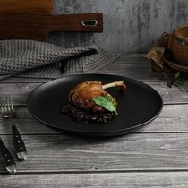 Тарелка d 25,5 см h2,5 см Black Sand Fine Plus Noble - Noble