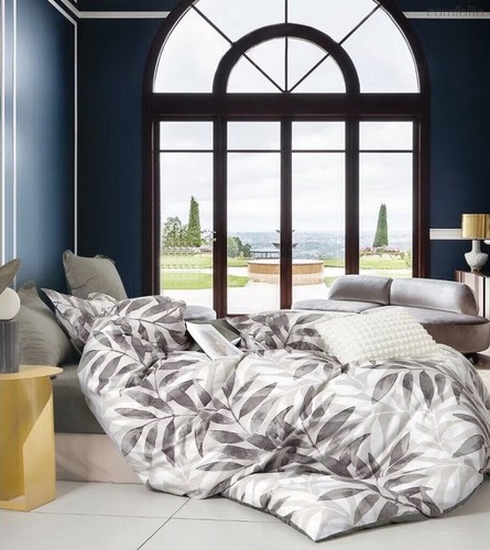 Комплект постельного белья CA-6-761 Евро Сатин печатный с наволочками 70х70х2шт.+50х70х2шт. - АльВиТек