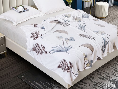 Плед 200/244-pb Микрофибра Бамбук 200х220 - АльВиТек