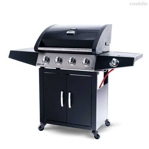 Газовый гриль 4+1 горелки, цвет черный - Start Grill