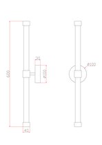 Настенный светильник (бра) Freya FR6108WL-L10G - Freya