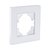 Рамка 1-постовая, белый Kollinger Eleganz Acryl EA1WH - Kollinger