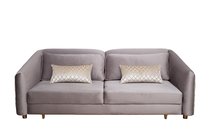 Диван Треви (Trevi) 230М (К) трехм раскл с кантом серый Colt032+Melody 232x103x88см - Garda Decor