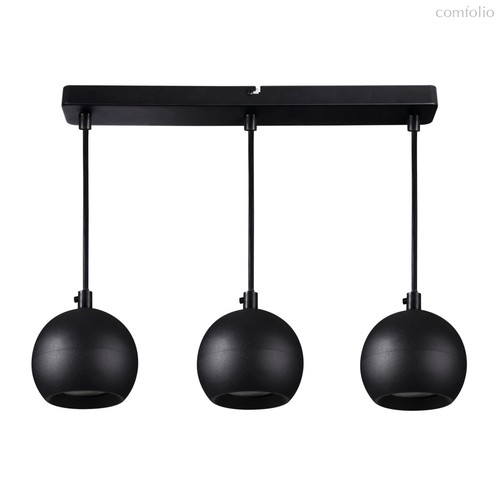 Споты потолочные настенные: Подвесной светильник тройной GALOBA C 3xGU10 B - Kanlux