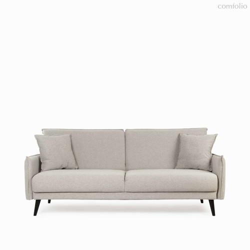 Диван Norvell ширина 210, цвет бежевый/черный - Cosmo Red