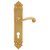 Дверная ручка Venezia Carnevale CYL на планке PL96 полированная латунь - Venezia Collezione