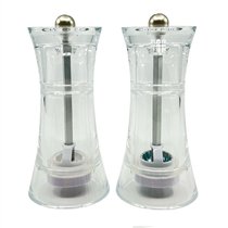 Мельница для перца и соли набор 2 предмета h13 см d 6 см акрил Соль+Перец P.L. Proff Cuisine - P.L. Proff Cuisine