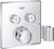 29125000 Grohtherm SmartControl Внешняя часть термостатического смесителя на 2 выхода со встроенным держателем ручного душа, хром - Grohe
