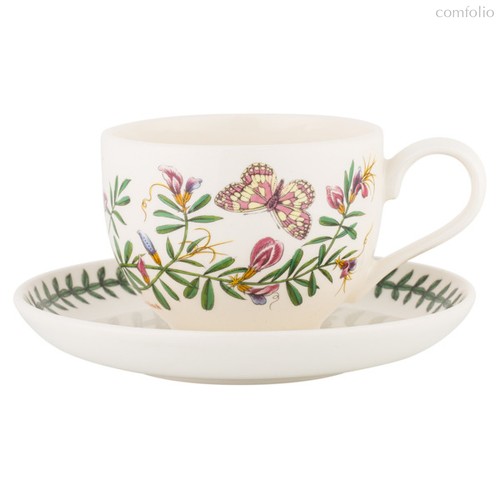 Чашка чайная с блюдцем Portmeirion "Ботанический сад.Горошек" 280мл - Portmeirion