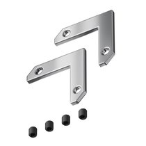 Комплект уголков 90° горизонтальных (2 соединителя + 4 винта) для профиля в натяжной потолок - Maytoni