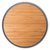 Доска разделочная бамбуковая с тарелкой 36,5*2см Leo, цвет серый - BergHOFF