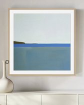 Интерьерное жикле Seascape, цвет голубой - Louvre Home