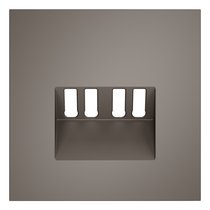 Накладка для розетки акустической 4-местной , S70 капучино - Voltum