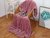 Плед Cleo ORRIZONTE велсофт 200/012-OT, цвет розовый, 200 x 220 - Cleo